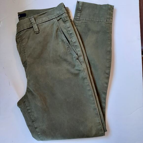 J Brand 'Josie Trouser' Green Pants Size 27 - Picture 1 of 12